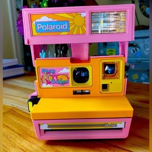 Barbie Polaroid Camera in bubble pink